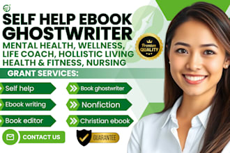 ghostwrite christian book self help ebook children fiction nonfiction memoir KDP