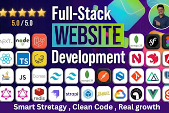 do website development, frontend , backend  ,website coder