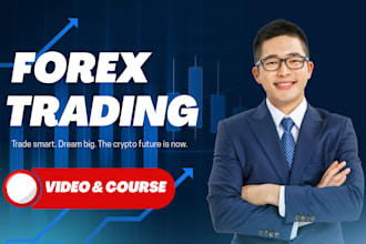 create forex trading video course, crypto trading video, bitcoin course writing
