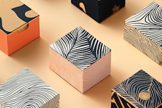 do your box packaging design, packaging sleeve