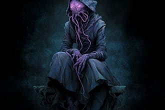 fantasy horror and fantasy horror character