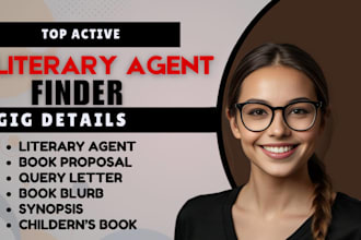 write query letter synopsis book proposal and submit to active literary agent