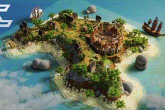 build a spawn,hub or map for your minecraft server