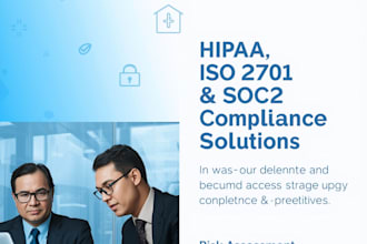 ensure hipaa, iso, 27001, soc2 compliance with expert cybersecurity solutions