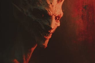 do horror character art, ghost character concept art
