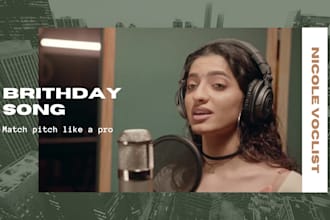 be your female singer for wedding and birthday anniversary songs