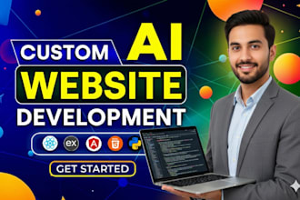 be your ai website developer for ai chatbots and web applications