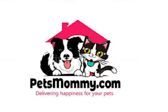 create professional dog logo design