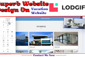 design lodgify website, short rental vacation website lodgify SEO listing beds24