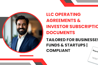 draft llc operating or investor subscription agreements