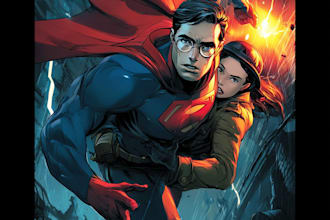 design characters and comic books