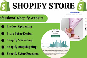 setup shopify ecommerce website development shopify dropshipping store bigbuy