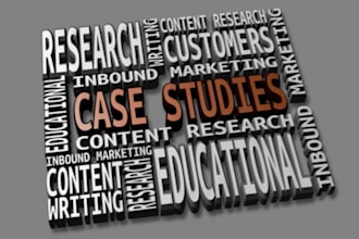 analyze and write marketing case studies