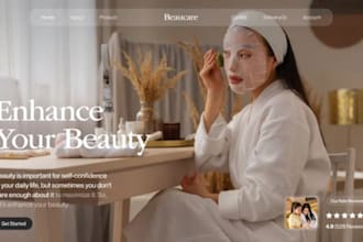 skincare shopify store cosmetics beauty store makeup skincare dropshipping store
