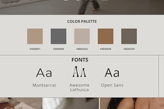 design professional brand identity, logo,brand style guide and full branding kit