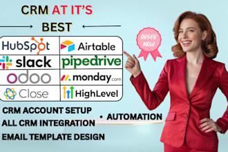 setup monday crm gohighlevel close crm hubspot automation pipedrive odoo crm