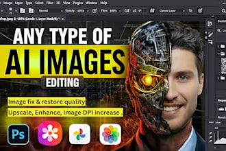 enhance, upscale, fix image, quality dpi increase of images