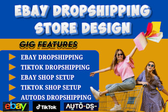 autods ebay shop tiktok shop dropshipping USA suppliers product listing lister
