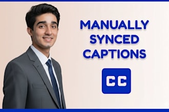 add english or spanish subtitles in your video precisely
