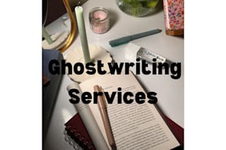 ghostwrite your ideas into original stories and novels