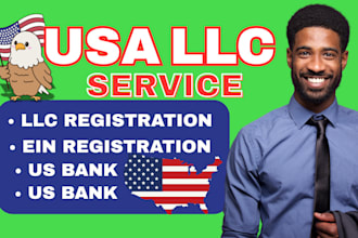 register llc, ein, us bank for non us residents wyoming florida llc registration