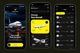 build airline app, aviation app, private jet booking app, travel booking website