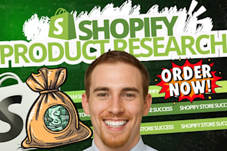 do shopify product research and winning product hunting for your ecommerce store
