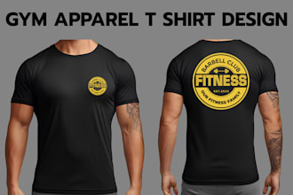 do  gym  fitness  and crossfit streetwear t shirt design