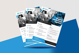 design modern poster and flyer