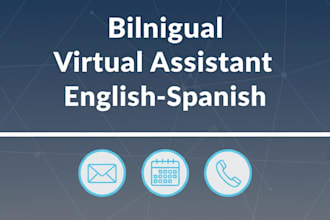 provide bilingual virtual assitance