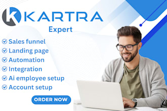 set up your kartra membership site and email automation