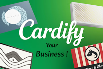 design unique business card