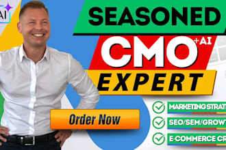 be your fractional cmo marketing director or expert marketing team for ecommerce