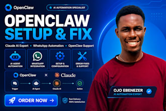 open claw setup claude ai expert open claw ai openclaw whatsapp openclaw fix