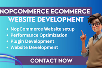 build nopcommerce ecommerce website, customise plugin and theme spree commerce