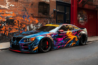 do car wrap design and vehicle wrap design