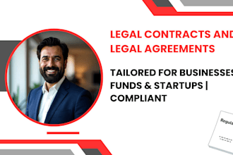 write legal contracts, legal agreements and do legal writings