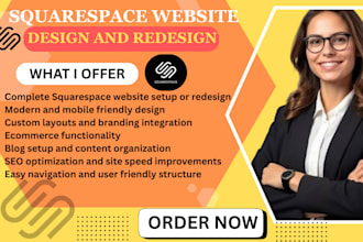 create squarespace website design squarespace website development