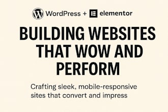 build a modern wordpress site that actually converts