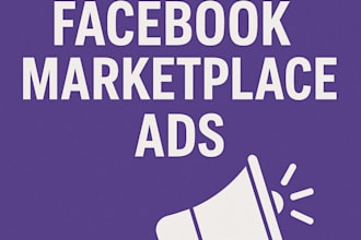 write craigslist, facebook, and marketplace ads that sell