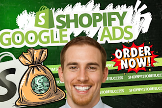 boost shopify store sales google ads marketing merchant shopping ads campaign