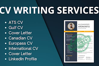 create a job winning resume and cover letter