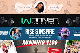design for social media cover and banner