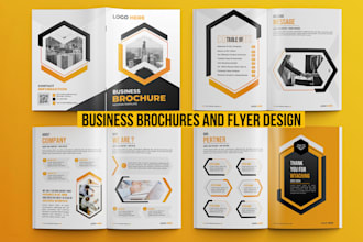 design luxury business brochures, flyers, rental and hotel vacation brochures