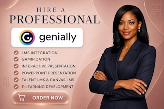 create interactive genially presentations and elearning content