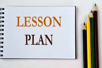 create elearning course content, outlines, lesson plans and curriculum