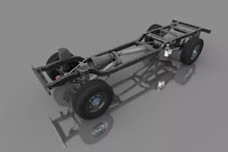 do car body frame,3d vehicle model,mechanical part design,3d prototype,solidwork