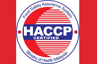 create haccp, fda, fsma, iso 22000 food safety plans, gmp sops, compliance doc