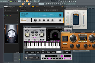 mix vocals on trap, rap beats