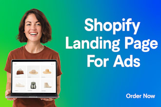 shopify landing page for ads build shopify conversion page shopify sales funnel
